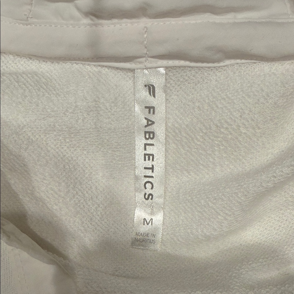 Fabletics White Pullover With Front Pocket And Ho… - image 2